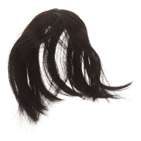GETAJGHSD Natural Look Dark Brown Hairpiece Hair Volume Topper with Easy Clip Application