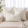thumbnail image 3 of Funda de almohada decorativa MIULEE con textura Boucle 56 x 36 cm, 3 of 6