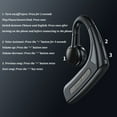 thumbnail image 6 of Bluetooth Earbuds Headset – New Conduction Bluetooth Earphones, Ear Mounted, Non In Ear, Private Model, Business Sports, Stereo Driving, 6 of 9