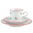 thumbnail image 5 of Porcelain Cup for Mocha Cappuccino Tea and Coffee Waltz of the Flowers Porcelain Tea Cup and Saucer Set Floral Tea Cup with Matching Saucer, 5 of 9
