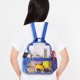 thumbnail image 4 of Mochila transparente de PVC para mujer, mochilas transparentes de viaje informal para Fitness (azul) Ndcxsfigh Para Estrenar, 4 of 7