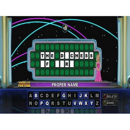 Cokem International Preown Ps3 Wheel Of Fortune