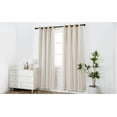 thumbnail image 3 of Cortinas INLINAS Beige Blackout con revestimiento transparente de 132 x 160 cm, 2 unidades, 3 of 9