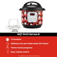 thumbnail image 3 of Instant Pot  Duo 6 Quart Electric Pressure Cooker, 7-in-1 Multicooker, Disney Mickey Mouse, 3 of 10