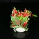 thumbnail image 5 of Plantas acuáticas simuladas rojas de 25cm paisaje agua hierba adorno en miniatura plantas de agua con base de cerámica para pecera acuario, 5 of 5