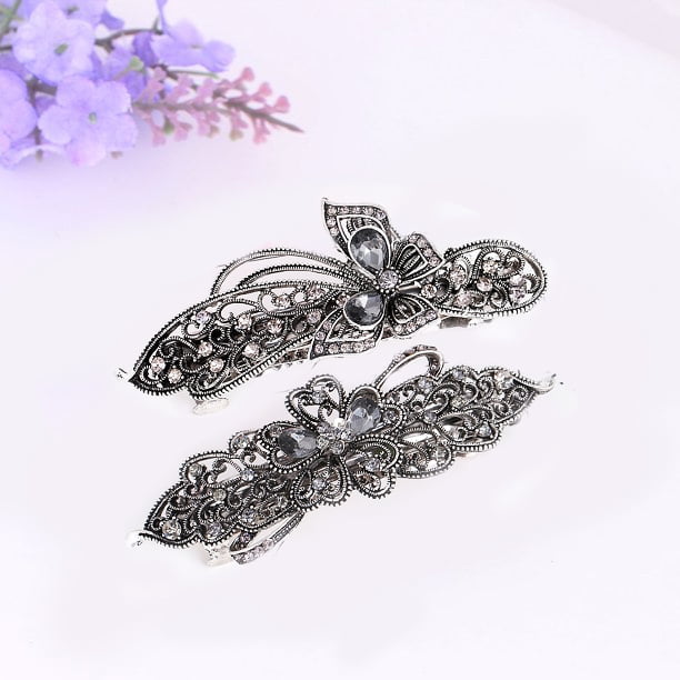2 Pieces hair barrettes,large barrettes for women,Hair Clips barrettes