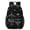 Moth and Sun, variant on Sun and Moon Gothic Pattern 17" School Backpacks for Teens,Waterproof Oxford Fabric,S-Shape Padded Straps for School,Travel,Hiking,Camping