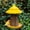 yellow_New#1005, variant on Squirrel Proof Metal Bird Feeder for Outside, All Metal Yellow Hanging Feeder for Small Wild Birds, Large Capacity Easy Clean for Patio and Garden
