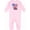 AD-Pink, variant on Home of the Free Because My Uncle is Brave Baby Romper Coveralls
