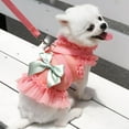 thumbnail image 4 of CAROOTU Chien Été Imprimé Maille Jupe Princesse Robe de Mode Polyester Vêtements pour Animaux de Compagnie, 4 of 6
