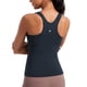 thumbnail image 1 of Top CRZ YOGA Butterluxe con espalda racer y sostén acolchado Azul Marino L, 1 of 6
