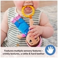thumbnail image 3 of Juguete sensorial para llevar con la Sra. Rachel Teething con sonajero y clip, 3 of 9