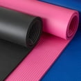 thumbnail image 4 of Basics Extra Thick Exercise Yoga Mat with Carrying Strap, 4 of 9