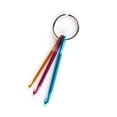 thumbnail image 6 of GOOHOCHY  3 Pcs Crotchet Mini Keychain Crochet Aluminum Hooks, 6 of 8