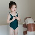thumbnail image 5 of ‌LYMAYTER Baby Girls Toddler Sleeveless Swimwear Infant Beach Bikini One-Piece Summer‌ one-piece swimsuit, 5 of 8