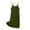 Army Green, variant on Women Casual Pajama Dress Summer Scoop Neck Pj Sleeveless Dresses Loose Spaghetti Strap Sundress