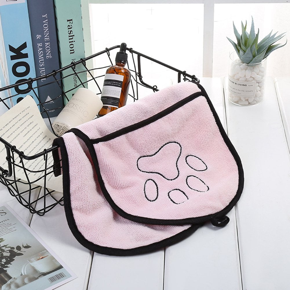 Puppy Dog Towel Drying Towel For Dogs Bathrobe Absorbent Shower Dog