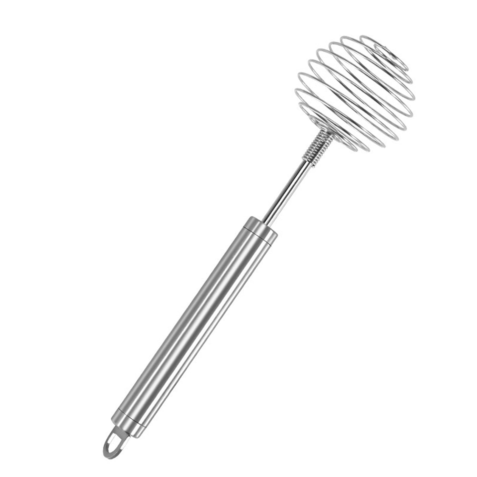 AkoaDa Stainless Steel SpringLoaded Hand Whisk Cream And Dough