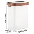 thumbnail image 4 of Almacenamiento de Comida, Contenedor Transparente, Caja de Almacenamiento con Compartmento Sellado, Estilo Moderno, para Cocina, Gran Capacidad, Resistente a la Humedad, Impermeable,, 4 of 8
