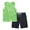 A67-Light Green, variant on Toddler Boy Outfits Clothes Children's Summer Tropical Printed Short Sleeve Training 1t 2t 3t 4t 5t 6t New Born for Twins Kids Casual 2-Piece Set Gibobby(7-8 Years,Grey)
