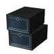 thumbnail image 3 of Cajas apilables para zapatos con frontal transparente - cajones organizadores de plástico de 12,2" x 8,27" x 4,72", ventilados y resistentes para zapatillas y tacones, 3 of 3
