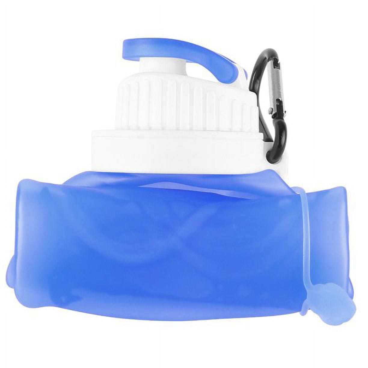  OmieBox Reusable Silicone Water Bottle - 8.7 oz, Straw