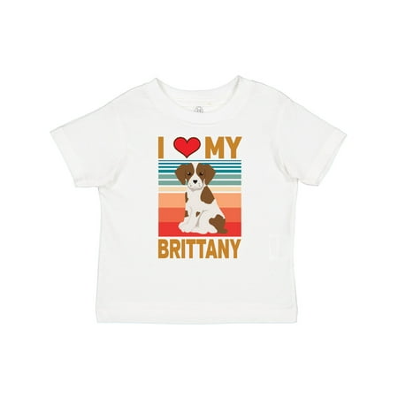 

Inktastic Brittany Spaniel Dog Gift Toddler Boy or Toddler Girl T-Shirt