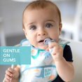 thumbnail image 2 of Juego de utensilios para bebés Bumkins Chewtensils de silicona para 6 meses, gris, 2 of 7