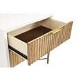 thumbnail image 4 of Origins by Alpine Larsen 2 Drawer Nightstand in White, 4 of 6