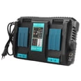 thumbnail image 1 of Battery Charger, Double Battery Charger, Battery Charger For , For Car  Power Tools EU Plug 110-230V, 1 of 8