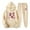 Beige, variant on Feancey Sweatsuit for Women Trendy Love Heart Print Hoodies and Jogging Sweatpants Matching Set Valentines Day Cute 2 Piece Lounge Sets Beige XL