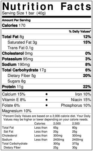 Kellogg's Vector Protein Chewy Bars, Peanut - 200g 5 Bars