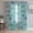 Blue, variant on Teal Construction Vehicle Sheer Curtains 54 Inch Length 2 Panels Set, Modern Excavator Crane Voile Window Treatment Rod Pocket Short Kitchen Curtains Drapes for Bedroom 52"x54"x2