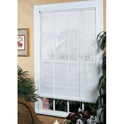 Radiance Quarter Inch Oval Vinyl Roll Up Blinds, 1 Each