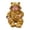Yellow, variant on Baby Tiger Hooded Romper Soft Plush Warm Animal Jumpsuit Halloween Dress-Up Outfit