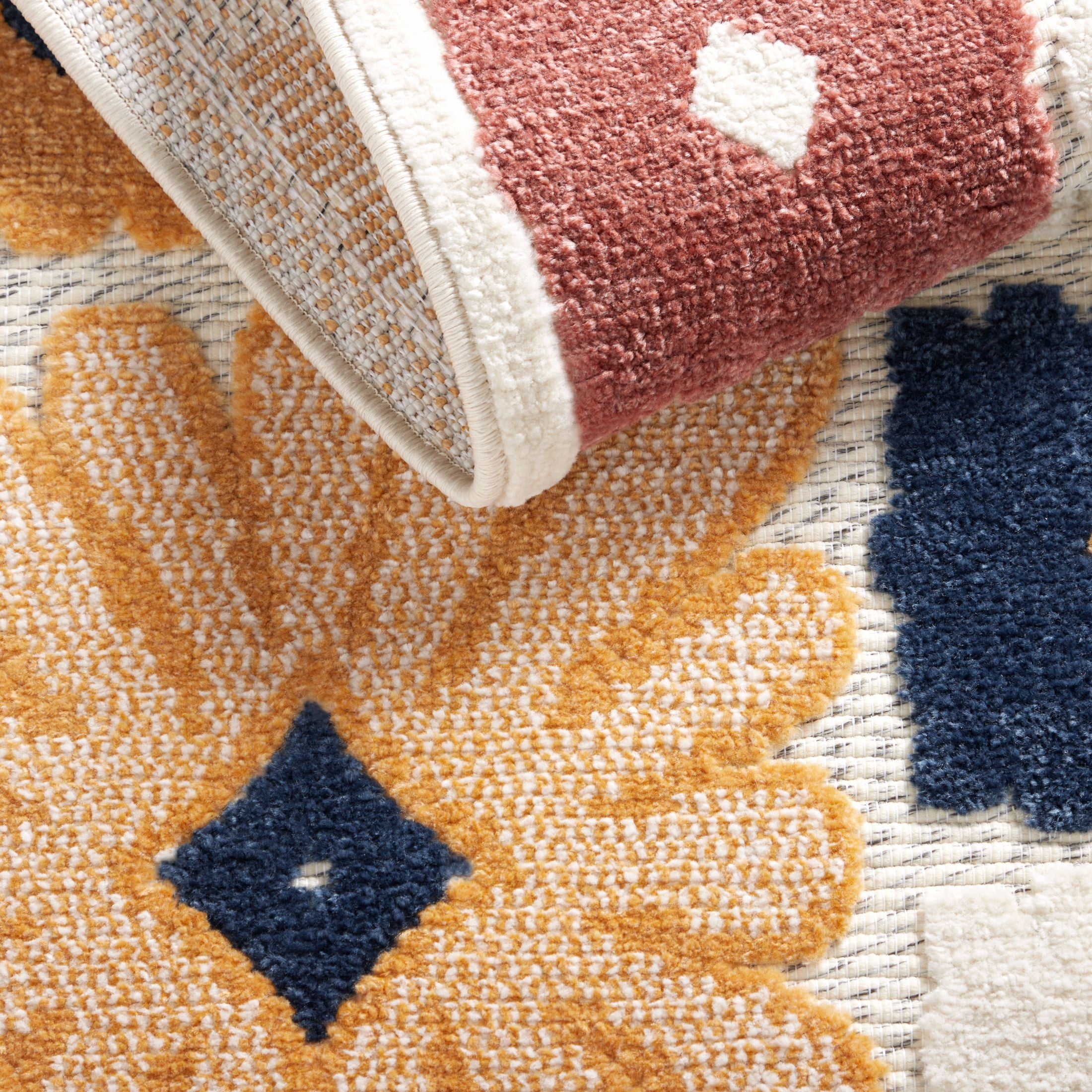 Wanda June Home Forest Floral Area Rug Runner, Multicolor, 2'x6' by Miranda Lambert