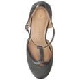 thumbnail image 4 of Journee Womens Olina Round Toe High Block Heel Pumps, Widths Available, 4 of 10