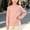 Pink, variant on DJDLJWCJ Kids Girls Cotton Long Sleeve Tee Crewneck Loose Fit Basic Tees Tops Stretch Soft Comfortable Pullover Shirts Light Blue Size 4T