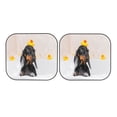 thumbnail image 7 of Goofa Dachshund Sitting in Bathtub Pattern 2 Piece Car Windshield Sun Shade Foldable | Front Windshield Shade for Sun, Heat and UV Rays | Sunshade for Car Front Window-, 7 of 7