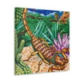 thumbnail image 2 of Scorpion in Pointillism - Canvas, 2 of 10