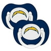 Baby Fanatics NFL Chargers 2-Pack Pacifiers