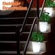 thumbnail image 5 of Decoración del hogar, decoración de habitaciones, decoración de paredes, luces solares para macetas, luces para patios exteriores, luces decorativas redondas para plantas en macetas, caminos, césped,, 5 of 8