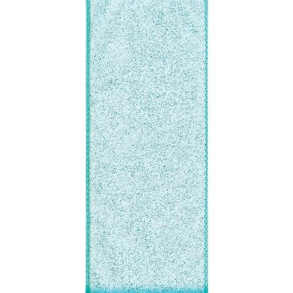 (3 pack) Offray 2.5" Wired Aqua Quest Ribbon, 1 Each