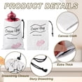 thumbnail image 3 of 2 Pack Onion Storage Bags, Onions Keeper with Drawstring, Reusable Produce Bags for Onion Potato Garlic Vegetables Plant White, 3 of 7