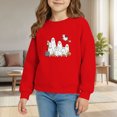 thumbnail image 2 of XXWXYD Sweatshirt Kids Halloween Graphic Print Long Sleeve Zip Up Hooded Cute Casual Fall Fleece Printed Striped Autumn Fashion for Teen Boys Girls Oversized Crewneck Pullover, 2 of 4