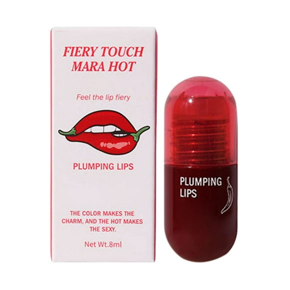 Lip Plumper Clear Lip Gloss Lip Oil Natural Nourishing Lip Care Plumping Lip Gloss Deep Moisturizing Repairing Dry and Chapped Lips Plumping Lip 8ML