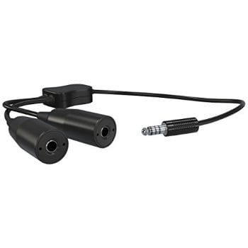 Faro Aviation Faro Aircraft Pilot Helicopter Adapter Converts Ga Headset To Helicopter Plug Compatible With U 174 U Plug Or The U 93a U Plug Walmart Com Walmart Com