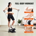 thumbnail image 3 of VEVOR Stair Stepper for Exercise at Home Hydraulic Mini Stepper with Resistance Band, 3 of 9
