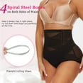 thumbnail image 6 of VASLANDA 2 Packs Shapewear Tummy Control Underwear for Women High Waisted Girdle Body Shaper Butt Lifting Panties, 6 of 7