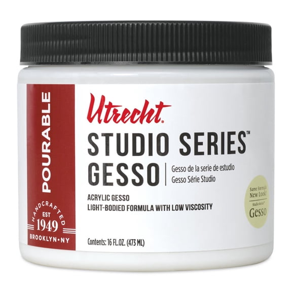 Utrecht Studio Series Acrylic Gesso - 16 oz